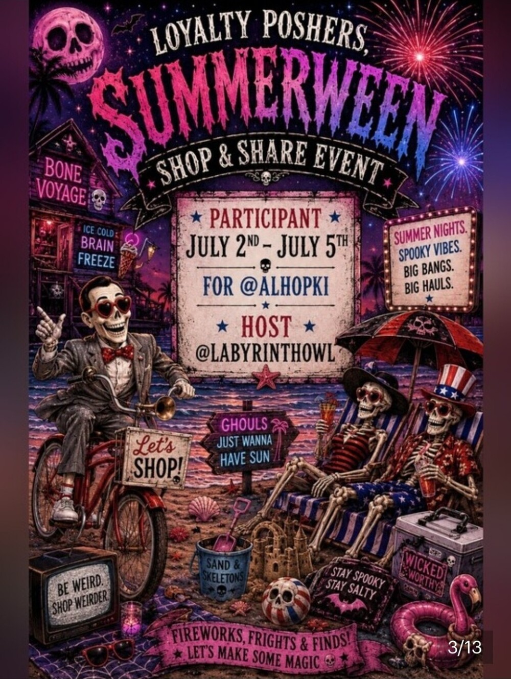 Summerween Share Event Participant ⛱️🎃
